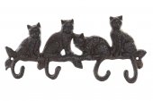 Cuier metalic CATS, 29x3x16 cm