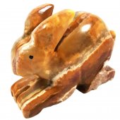 Decoratiune onix iepure, 11 cm