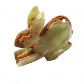 Decoratiune onix iepure, 8 cm