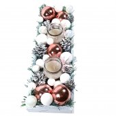 Decoratiune SWEET CHRISTMAS, 34X11.5x8 cm