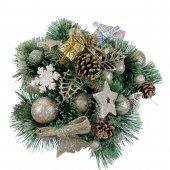 Decoratiune CHRISTMAS BOUQUET, 30X30X18 cm