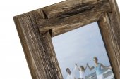 Rama foto din lemn de paulownia RUSTIC, 10x15 cm