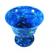Vaza BLUE GLASS, 14 cm