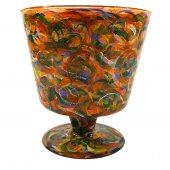 Vaza ORANGE GLASS, 16 cm